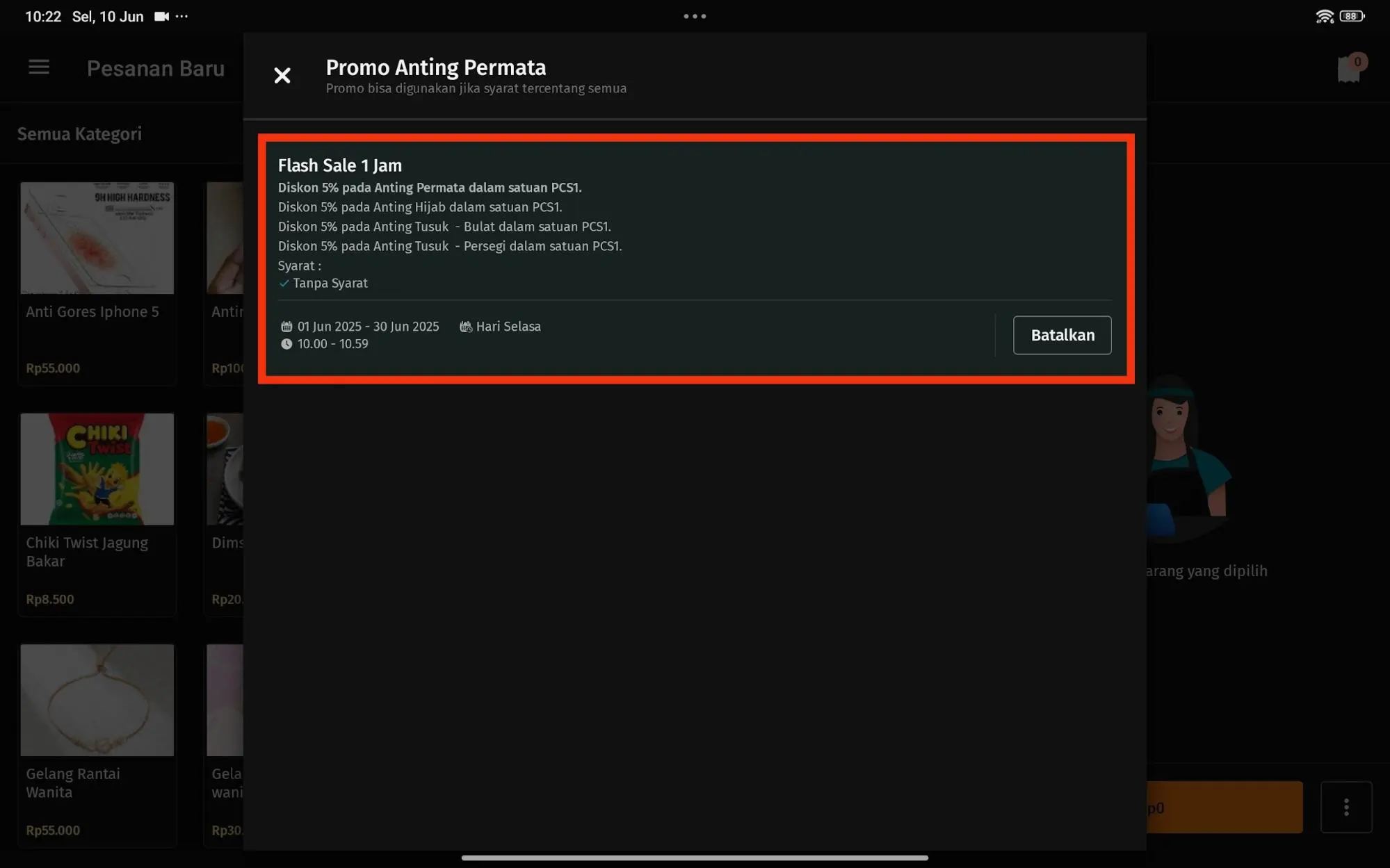 9 Cara membuat promo flash sale pada Accurate POS